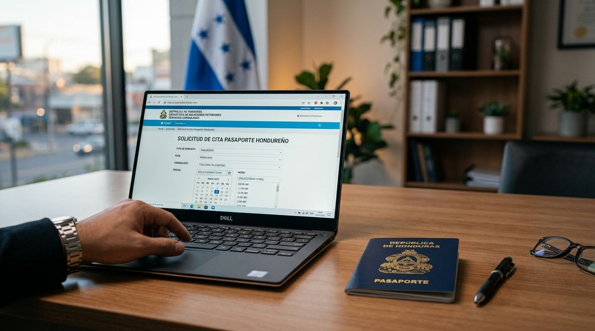 Cómo sacar cita para pasaporte hondureño en EE.UU.