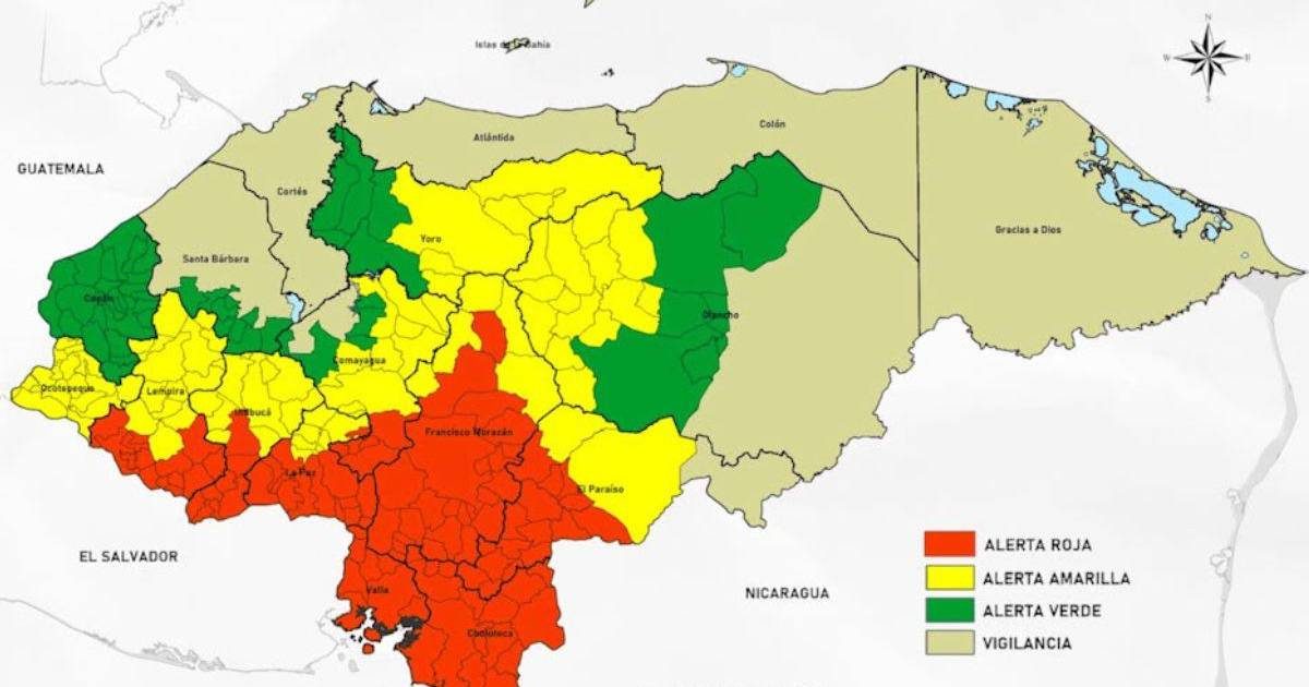 Sequía Meteorológica en Honduras: 103 Municipios en Alerta Roja y Diagnóstico Climático 2026
