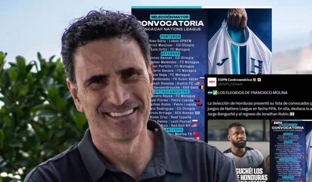 Selección de Honduras 2026: Convocatoria de Molina, Remezón en Marathón y Balance Deportivo Global
